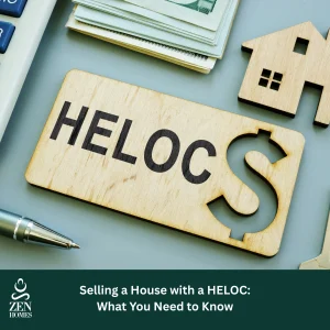 Can I sell my house after getting a HELOC
