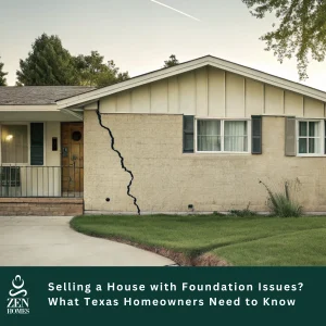 Selling a House with Foundation Issues? What Texas Homeowners Need to Know